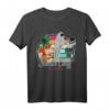 Santa Cruz Surfer Surfbrett Retro T-Shirt - Klassisch geschnitten, perfekt als Geschenk zum HapMonkey für Surfer und Wassersportfans