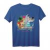 Santa Cruz Surfer Surfbrett Retro T-Shirt - Klassisch geschnitten, perfekt als Geschenk zum HapMonkey für Surfer und Wassersportfans