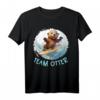 Team Otter Surfen Otter Stiehlt Surfbretter Strand Meme T-Shirt – Lustiges Trendiges Otter Motiv für Surfer & Tierfans