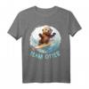 Team Otter Surfen Otter Stiehlt Surfbretter Strand Meme T-Shirt – Lustiges Trendiges Otter Motiv für Surfer & Tierfans