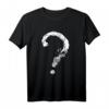 Totenkopf Fragezeichen Vintage Schädel T-Shirt – Gothic Design für Fans von dunkler Mode & mystischen Motiven