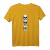 Nichts sehen, nichts hören, nichts sagen Totenkopf T-Shirt – Detailliertes Schwarz-Weiß Schädel-Design für Fans von Halloween, Metal, Piraten und japanischer Kultur