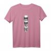 Nichts sehen, nichts hören, nichts sagen Totenkopf T-Shirt – Detailliertes Schwarz-Weiß Schädel-Design für Fans von Halloween, Metal, Piraten und japanischer Kultur