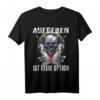 Aufgeben ist keine Option - Kämpfer T-Shirt mit Totenkopf Motiv für Männer, das Mut macht & zum Durchhalten inspiriert