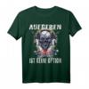 Aufgeben ist keine Option - Kämpfer T-Shirt mit Totenkopf Motiv für Männer, das Mut macht & zum Durchhalten inspiriert