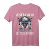 Aufgeben ist keine Option - Kämpfer T-Shirt mit Totenkopf Motiv für Männer, das Mut macht & zum Durchhalten inspiriert