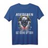 Aufgeben ist keine Option - Kämpfer T-Shirt mit Totenkopf Motiv für Männer, das Mut macht & zum Durchhalten inspiriert