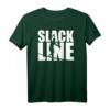 Slackline T-Shirt mit Silhouette – Klassisch geschnitten, perfekt für Balance- und Outdoor-Sportler