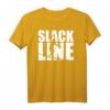 Slackline T-Shirt mit Silhouette – Klassisch geschnitten, perfekt für Balance- und Outdoor-Sportler