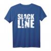 Slackline T-Shirt mit Silhouette – Klassisch geschnitten, perfekt für Balance- und Outdoor-Sportler