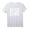 Slackline T-Shirt mit Silhouette – Klassisch geschnitten, perfekt für Balance- und Outdoor-Sportler