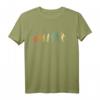 Slacklining Slackline für einen Slackliner Evolution Lustig T-Shirt – Perfektes Geschenk für Slackliner und Extremsportler
