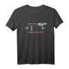 Slotcar Slotracing Herzschlag + Bahnschiene T-Shirt – Perfektes Hobby-Shirt für Slotracing-Fans und Autorennbahn-Liebhaber