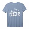 Snowboard Ride - Lustiges Snowboarder Geschenk T-Shirt mit Spruch 'Ride' für Snowboard Fans & Après-Snowboard-Partys