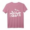 Snowboard Ride - Lustiges Snowboarder Geschenk T-Shirt mit Spruch 'Ride' für Snowboard Fans & Après-Snowboard-Partys