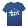 Snowboard Ride - Lustiges Snowboarder Geschenk T-Shirt mit Spruch 'Ride' für Snowboard Fans & Après-Snowboard-Partys