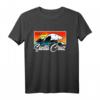 Santa Cruz Stadt California Sommer Surfer Vintage Retro Langarmshirt – Perfekt für Surfer & Strandliebhaber, Geschenkidee im 80er Stil