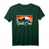 Santa Cruz Stadt California Sommer Surfer Vintage Retro Langarmshirt – Perfekt für Surfer & Strandliebhaber, Geschenkidee im 80er Stil
