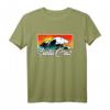 Santa Cruz Stadt California Sommer Surfer Vintage Retro Langarmshirt – Perfekt für Surfer & Strandliebhaber, Geschenkidee im 80er Stil