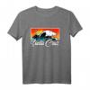 Santa Cruz Stadt California Sommer Surfer Vintage Retro Langarmshirt – Perfekt für Surfer & Strandliebhaber, Geschenkidee im 80er Stil