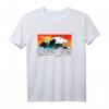 Santa Cruz Stadt California Sommer Surfer Vintage Retro Langarmshirt – Perfekt für Surfer & Strandliebhaber, Geschenkidee im 80er Stil