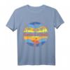 Karma is a Beach | Vintage Surfer und Strand Urlaub T-Shirt – Perfektes Geschenk für Sommer, Surfer & Meerliebhaber