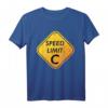 Speed Limit C Speed of Light Funny Science T-Shirt – Retro Nerdiges Design für Technik- und Physikfans als Geschenk