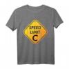 Speed Limit C Speed of Light Funny Science T-Shirt – Retro Nerdiges Design für Technik- und Physikfans als Geschenk