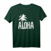Aloha Strand T-Shirt mit Palmen Hawaii Surfer Motiv - Perfektes Sommergeschenk für Surfer und Hawaii-Fans