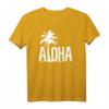 Aloha Strand T-Shirt mit Palmen Hawaii Surfer Motiv - Perfektes Sommergeschenk für Surfer und Hawaii-Fans