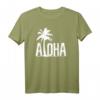 Aloha Strand T-Shirt mit Palmen Hawaii Surfer Motiv - Perfektes Sommergeschenk für Surfer und Hawaii-Fans