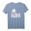 Aloha Strand T-Shirt mit Palmen Hawaii Surfer Motiv - Perfektes Sommergeschenk für Surfer und Hawaii-Fans