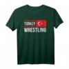 Türkische Flagge Wrestling T-Shirt für Wrestler, Grappler, Fans & Trainer - Tolles Design für Amateurringen auf der Matte