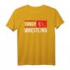 Türkische Flagge Wrestling T-Shirt für Wrestler, Grappler, Fans & Trainer - Tolles Design für Amateurringen auf der Matte