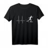 Skiroller Rollski Cross Skates Heartbeat Sport T-Shirt - Perfektes Geschenk für Skater, Ausdauersportler & Outdoor-Enthusiasten zu Geburtstag, Weihnachten & Vatertag
