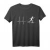 Skiroller Rollski Cross Skates Heartbeat Sport T-Shirt - Perfektes Geschenk für Skater, Ausdauersportler & Outdoor-Enthusiasten zu Geburtstag, Weihnachten & Vatertag