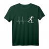 Skiroller Rollski Cross Skates Heartbeat Sport T-Shirt - Perfektes Geschenk für Skater, Ausdauersportler & Outdoor-Enthusiasten zu Geburtstag, Weihnachten & Vatertag
