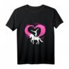 I Love Voltigieren T-Shirt für Pferdesportfans - Geschenkidee für Voltigierer, Reitschüler & Pferdeliebhaber