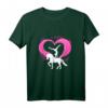 I Love Voltigieren T-Shirt für Pferdesportfans - Geschenkidee für Voltigierer, Reitschüler & Pferdeliebhaber