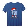 Sport Claus Weihnachten Partnerlook Familien Weihnachtsmann T-Shirt - Lustiges Weihnachtsoutfit für Familie und Freunde in der Festtagszeit