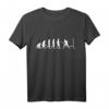 Squash Shirt - Evolution Geschenk für Squashspieler, tolles Sport-T-Shirt für Männer, Frauen & Kinder