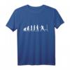 Squash Shirt - Evolution Geschenk für Squashspieler, tolles Sport-T-Shirt für Männer, Frauen & Kinder