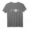 Herzschlag Volleyball T-Shirt – Perfektes Geschenk für Volleyballspieler, Trainer & Sportlehrer