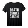 Kraftsport Cardio Hass - Strongman Powerlifter Gewichtheber T-Shirt für Kraftsport und Bodybuilding Fans