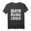 Kraftsport Cardio Hass - Strongman Powerlifter Gewichtheber T-Shirt für Kraftsport und Bodybuilding Fans