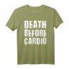 Kraftsport Cardio Hass - Strongman Powerlifter Gewichtheber T-Shirt für Kraftsport und Bodybuilding Fans