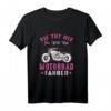 Sie Tut Nix Sie Will Nur Motorrad Fahren - Lustiges Bike T-Shirt für Frauen, Bikerinnen & Motorradliebhaberinnen