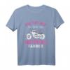 Sie Tut Nix Sie Will Nur Motorrad Fahren - Lustiges Bike T-Shirt für Frauen, Bikerinnen & Motorradliebhaberinnen
