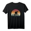 Fahrradfahrer Rennrad Retro Sport Herren Teenager T-Shirt - Klassisch geschnitten mit doppeltem Saum