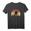 Fahrradfahrer Rennrad Retro Sport Herren Teenager T-Shirt - Klassisch geschnitten mit doppeltem Saum